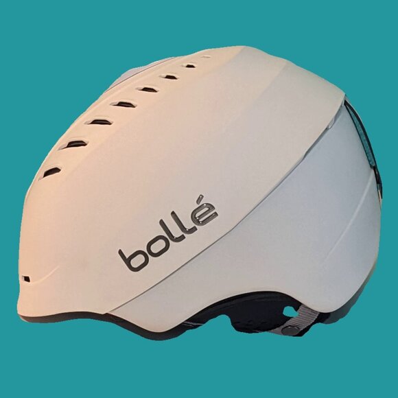 Bolle White Ski/Snowboarding Helmet Size L Preowned - Picture 1 of 6